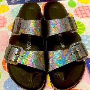 Birkenstock Arizona Oil Slick Size 41